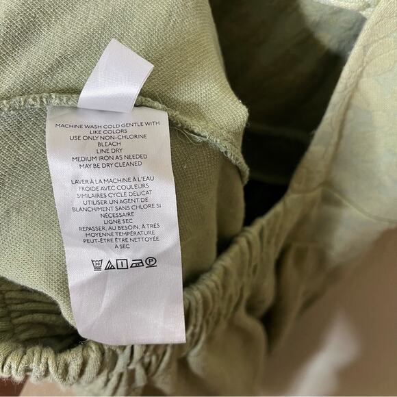 Free People Knit Jumpsuit Romper Onesie Green Aloe Wash Womens Size L - Picture 8 of 8